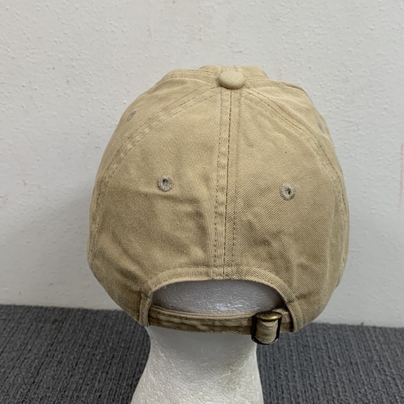 Montana Whitewater Baseball Hat Unisex OSFA Tan Strapback The Duck Company - Picture 8 of 14